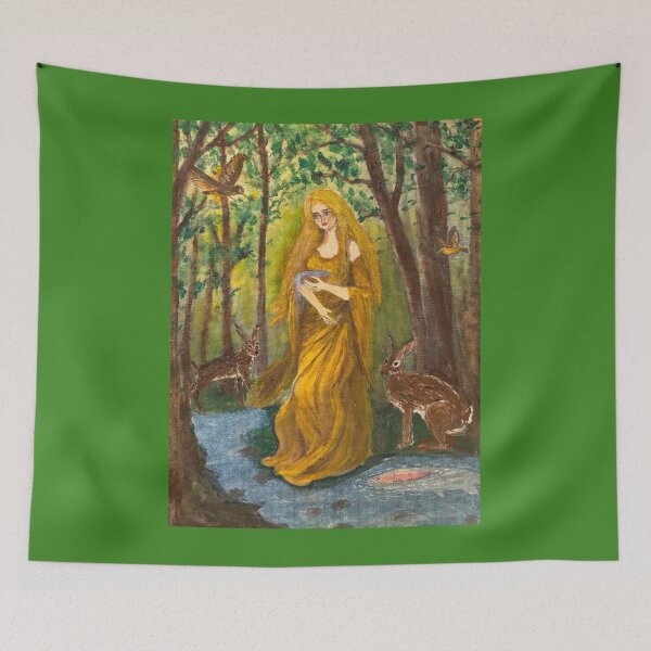 Item preview, Habundia Goddess of Nature and Abundance designed and sold by KRainbird.