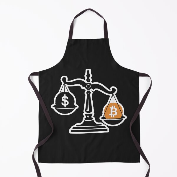 Item preview, Bitcoin vs Dollar: Balance of Power Art designed and sold by cabana.space.