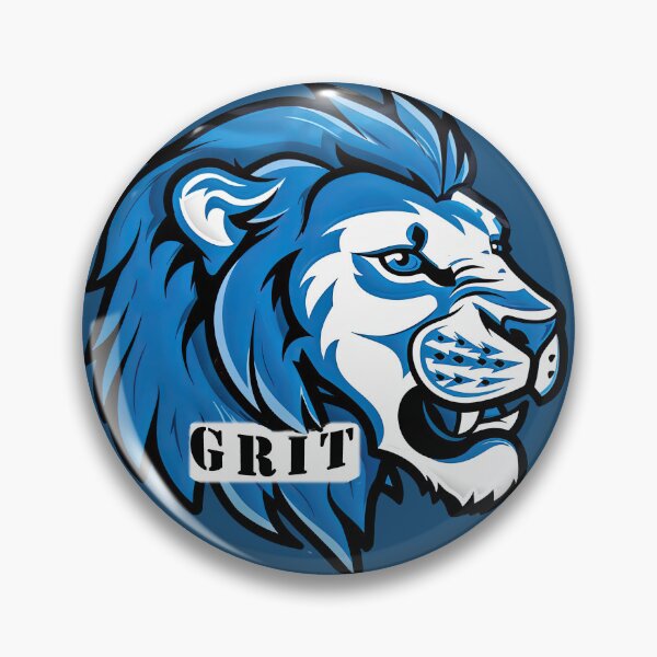 Item preview, Detroit Lions Football Grit  designed and sold by MaryFiore.