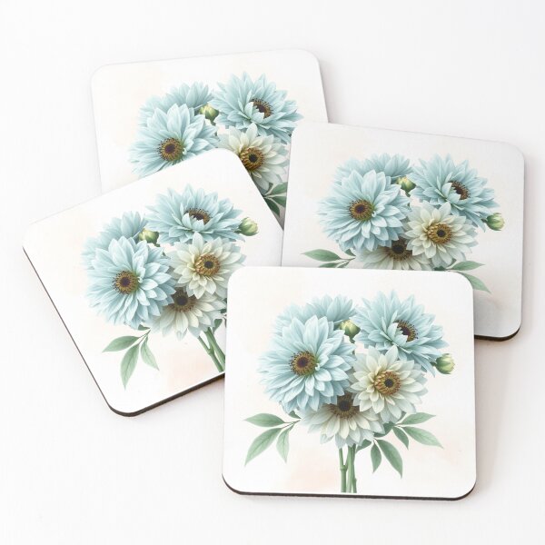 Item preview, floral bouquet dahlias wall art designed and sold by melissabeta.