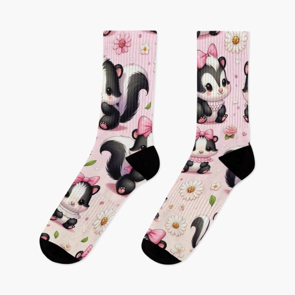 Item preview, Skunk Cuties in Bloom designed and sold by purplesensation.
