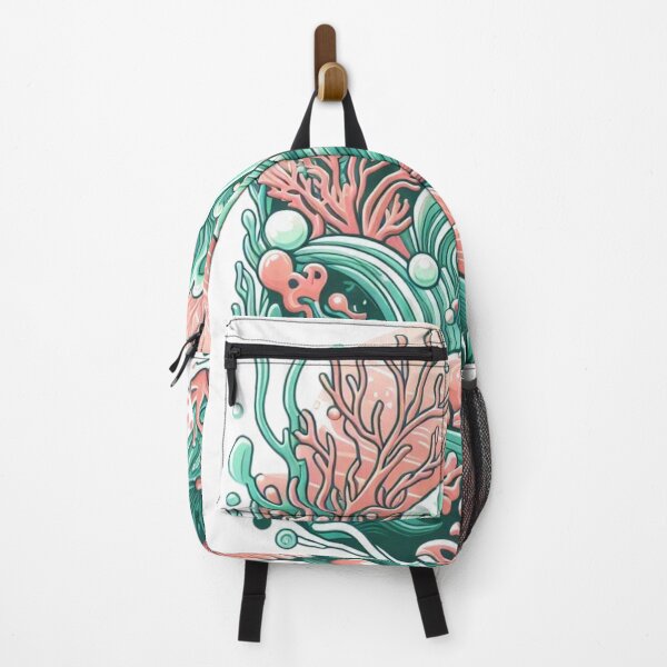 Vista previa del artículo con la obra «Ensoñación coral», diseñado y vendido por Abyssaltees.