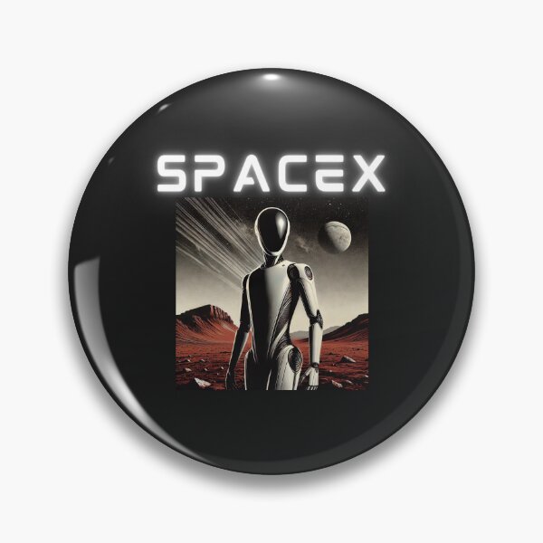 Item preview, Spacex logo designed and sold by TEEJAMBOREE.