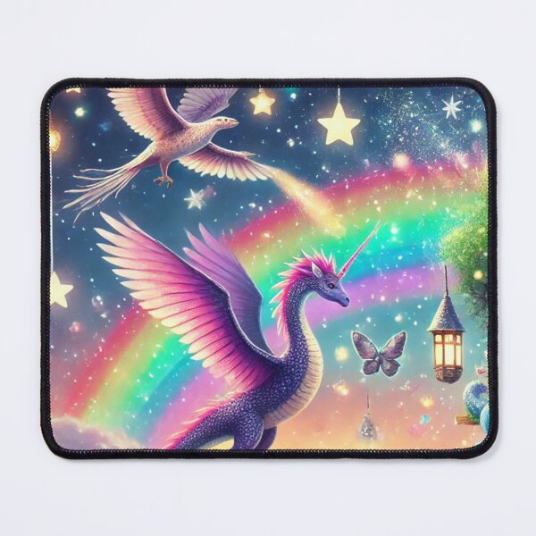 Item preview, Land of Dragons and Phoenix designed and sold by Dream Bloom Gallery.