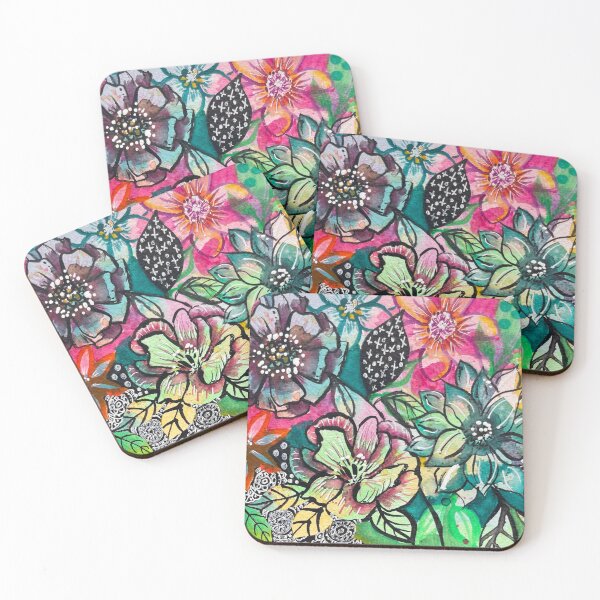 Item preview, Vibrant Flowers Multimedia designed and sold by LakeArtWorks.