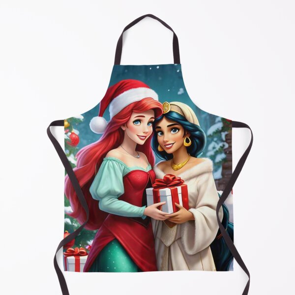 Artikelvorschau, Arielle und Jasmin an Weihnachten 1 entworfen und verkauft von Heartbreaker Creative.