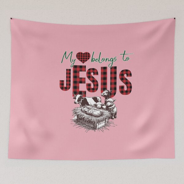 Item preview, My Heart Belongs to Jesus Christmas designed and sold by quiggleton.