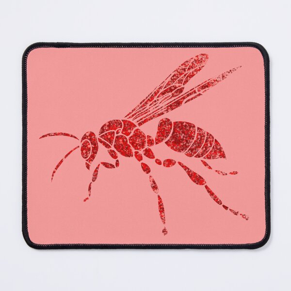 Item preview, Red Wasp Splatter designed and sold by OneStopBeanShop.