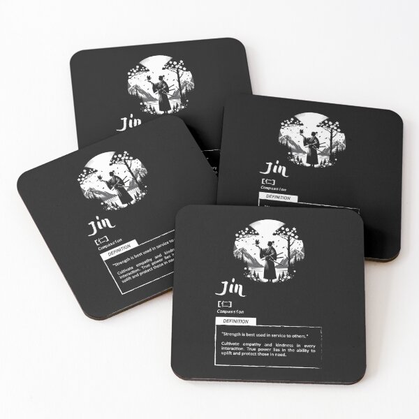 Item preview, Jin - Bushido - Samurai Success Motivational designed and sold by chantastical.