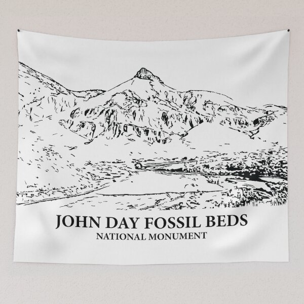 Item preview, John Day Fossil Beds National Monument designed and sold by Lakeric Cityscapes.