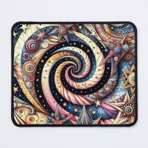 Item preview, Cosmic Dance of Stars and Swirls designed and sold by purplesensation.