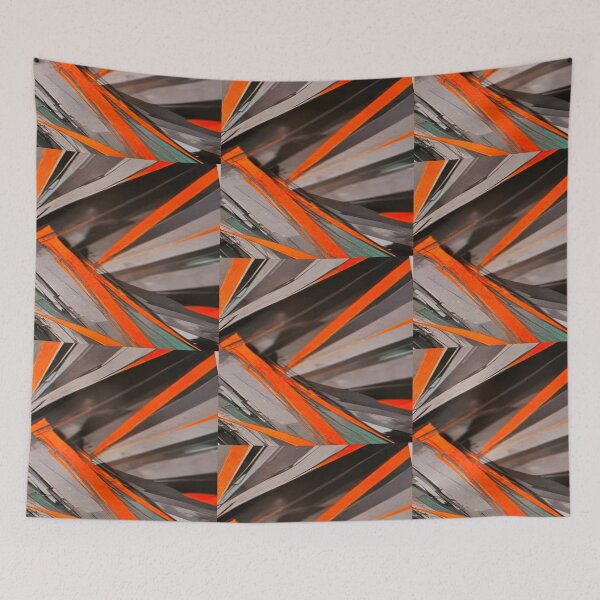 Item preview, Abstract Fury: Orange Pulse designed and sold by YGiter.