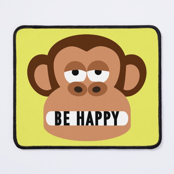 Item preview, Bored Monkey Tells You To Be Happy designed and sold by Moodific.