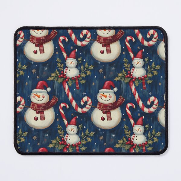 Item preview, Winter snowmen and candy canes designed and sold by MiracleSociety.