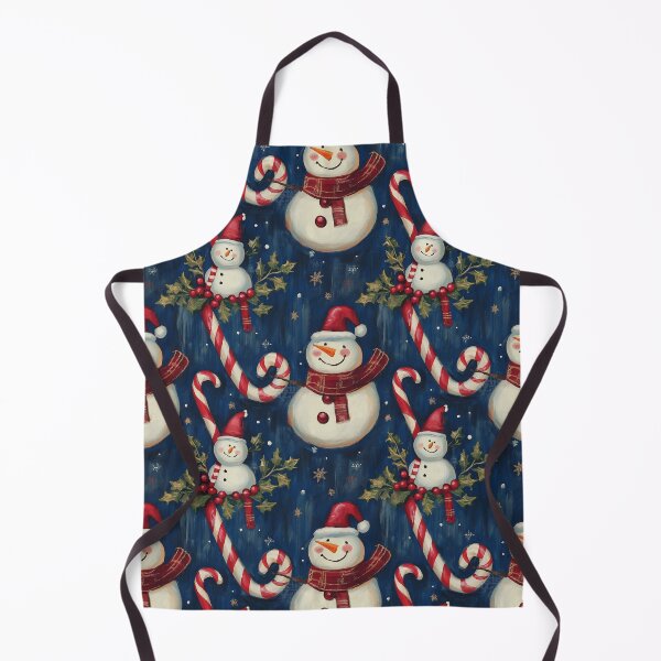 Item preview, Winter snowmen and candy canes designed and sold by MiracleSociety.