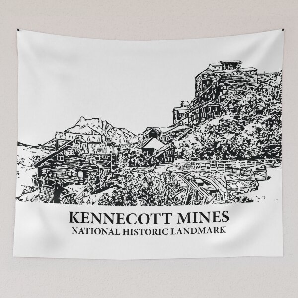 Item preview, Kennecott Mines National Historic Landmark designed and sold by Lakeric Cityscapes.
