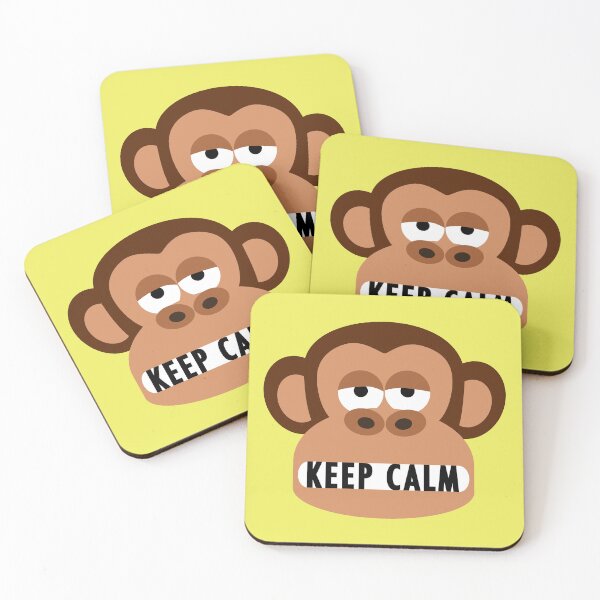 Item preview, Bored Monkey Tells You To Keep Calm designed and sold by Moodific.