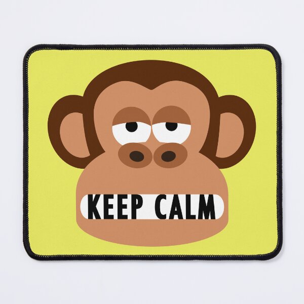 Item preview, Bored Monkey Tells You To Keep Calm designed and sold by Moodific.