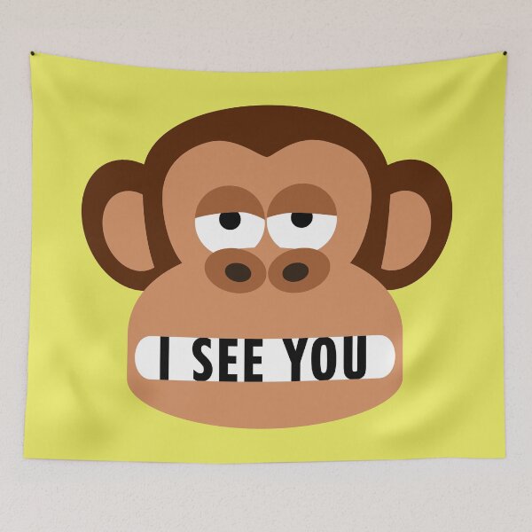Item preview, Bored Monkey Can See You designed and sold by Moodific.