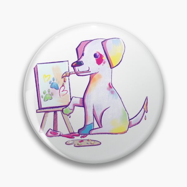 Item preview, Painting Puppy designed and sold by Professionally Silly Art.