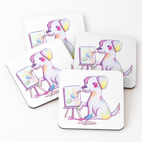 Item preview, Painting Puppy designed and sold by Professionally Silly Art.