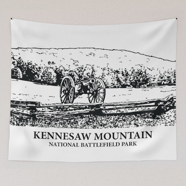 Item preview, Kennesaw Mountain National Battlefield Park designed and sold by Lakeric Cityscapes.