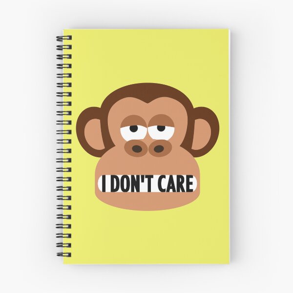 Item preview, Rude Bored Monkey Doesn't Care designed and sold by Moodific.
