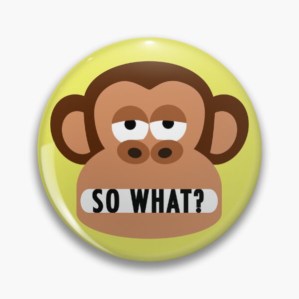 Item preview, Rude Bored Monkey Doesn't Care designed and sold by Moodific.