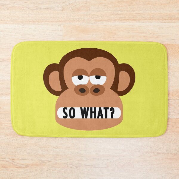 Item preview, Rude Bored Monkey Doesn't Care designed and sold by Moodific.