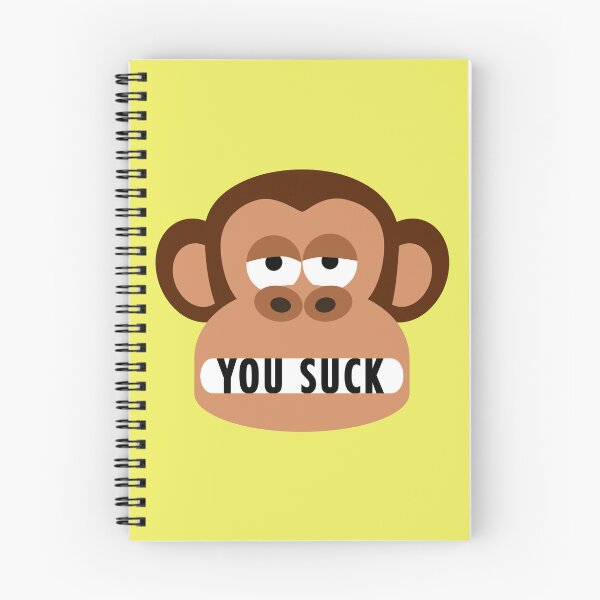 Item preview, Rude Bored Monkey Says You Suck designed and sold by Moodific.