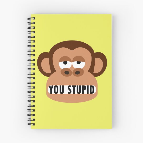 Item preview, Rude Bored Monkey Says You Are Stupid designed and sold by Moodific.