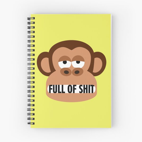 Item preview, Rude Bored Monkey Says You Are Full Of Shit designed and sold by Moodific.
