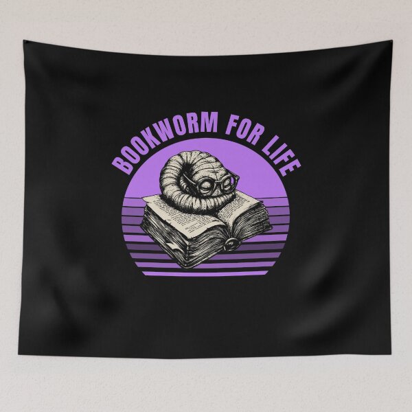 Item preview, Bookworm for Life designed and sold by 87-Aesthetics.