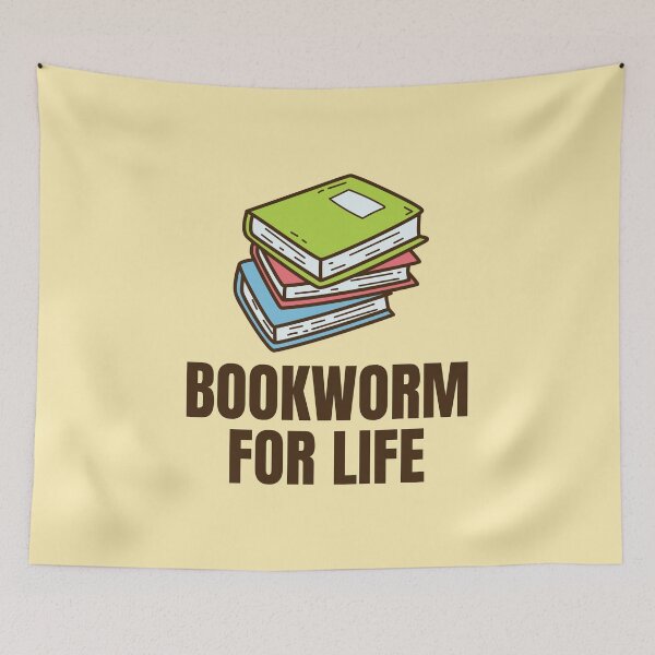 Item preview, Bookworm for Life designed and sold by 87-Aesthetics.
