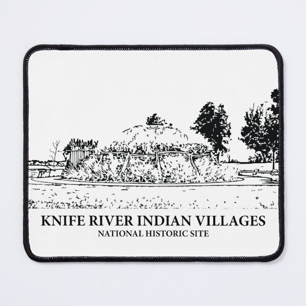 Item preview, Knife River Indian Villages National Historic Site designed and sold by Lakeric Cityscapes.