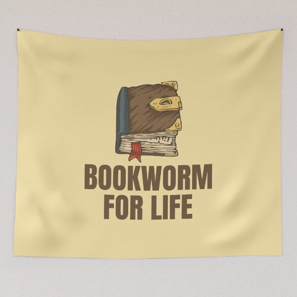Item preview, Bookworm for Life designed and sold by 87-Aesthetics.