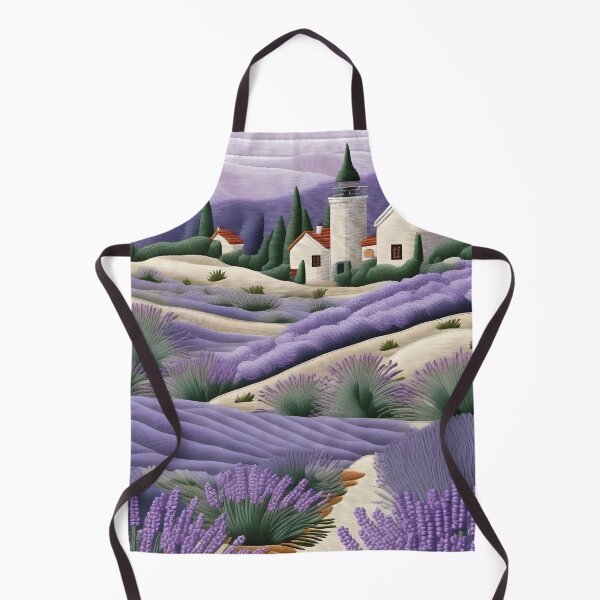 Item preview, Lavender Crop Landscape designed and sold by Ciervo Primavera.
