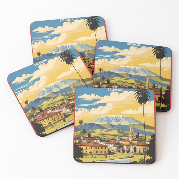 Item preview, Cartago Colombia Colombia Retro Vintage Poster Tourism  designed and sold by TravelersGems.