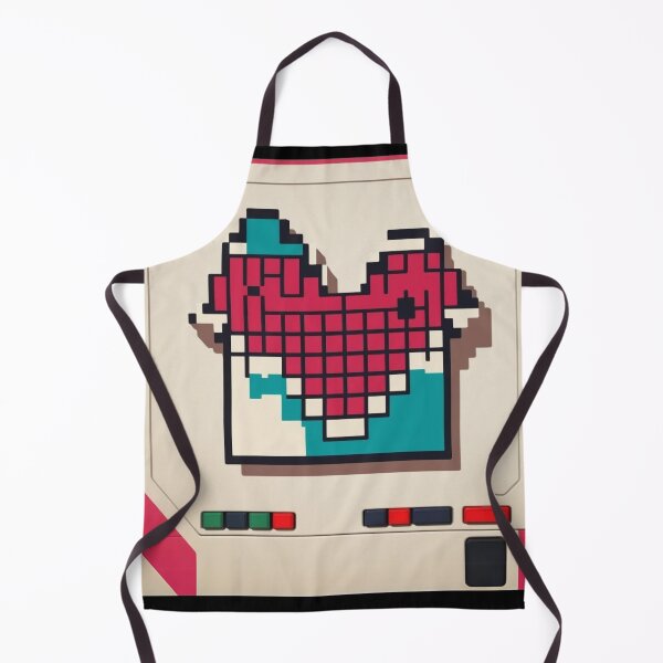Item preview, Pixel Heart - Retro Gamer Love designed and sold by KaminnoArt.