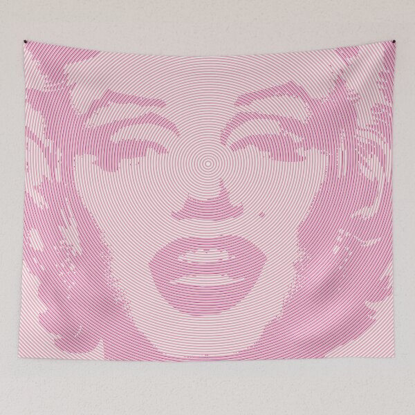 Item preview, HypnoPop 60s Madness Iconic Marilyn Monroe: Bring Glamour to Your Space! Vintage Retro Pink designed and sold by pelagio.