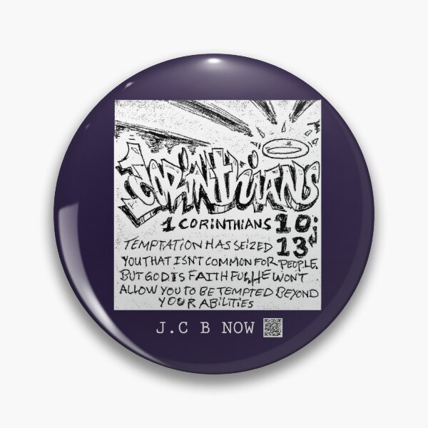 Item preview, 1 Corinthians 10:13 Graffiti style  designed and sold by J.C B NOW.