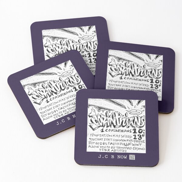 Item preview, 1 Corinthians 10:13 Graffiti style  designed and sold by J.C B NOW.