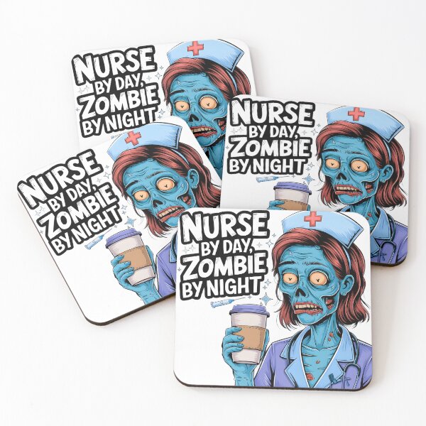Item preview, Zombie By Night Nurse By Day!! designed and sold by Ammar Studio.