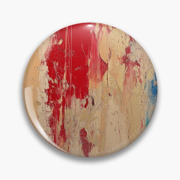 Item preview, Abstract painting with splatters designed and sold by MiracleSociety.