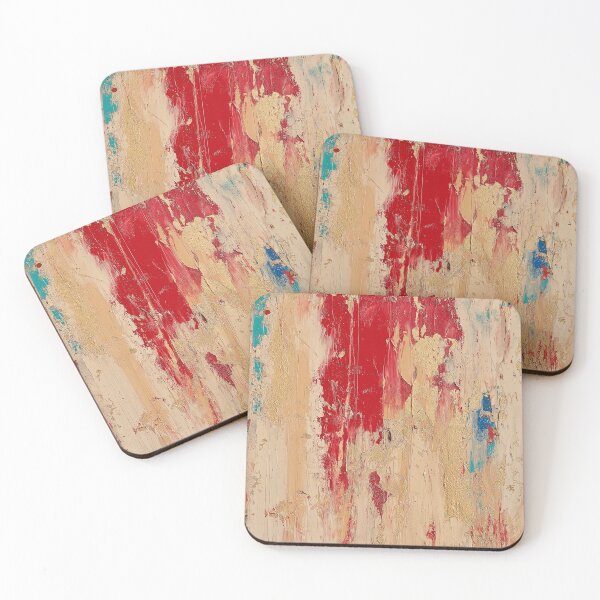 Item preview, Abstract painting with splatters designed and sold by MiracleSociety.