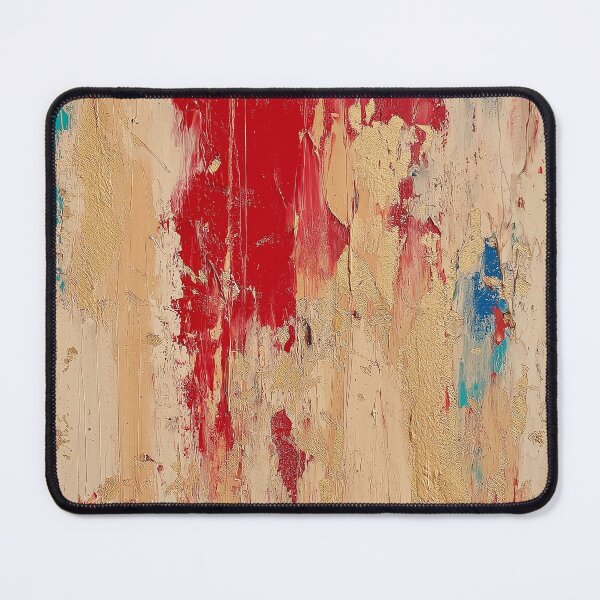 Item preview, Abstract painting with splatters designed and sold by MiracleSociety.