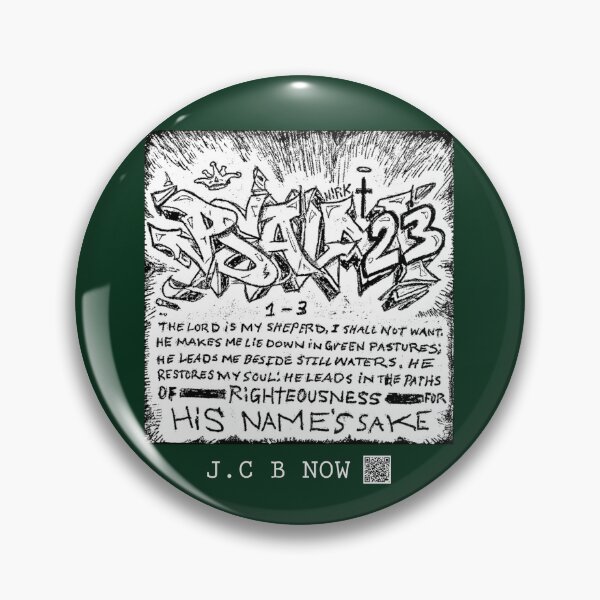 Item preview, Psalm 23 Graffiti style  designed and sold by J.C B NOW.