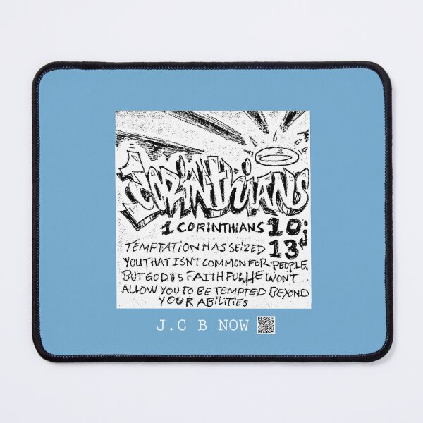 Item preview, 1 Corinthians 10:13 Graffiti style  designed and sold by J.C B NOW.