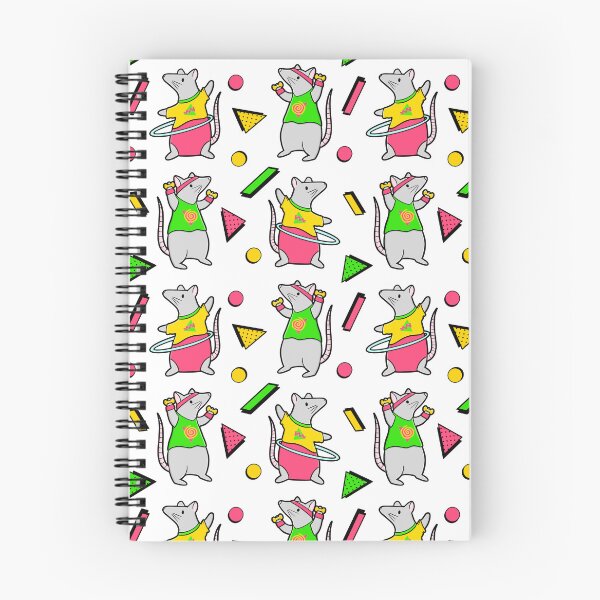 Item preview, 80s workout rats designed and sold by CatsandChaos.