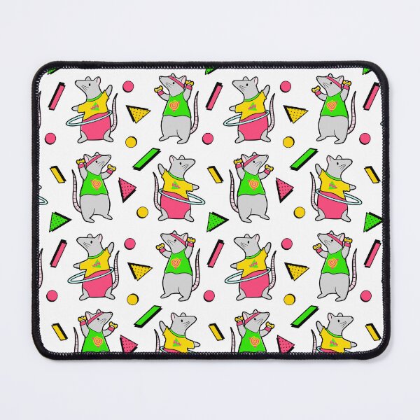 Item preview, 80s workout rats designed and sold by CatsandChaos.